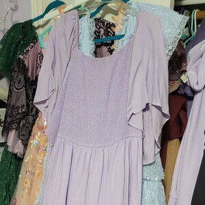Ivy City Co Lennon Dress in lavender 5x